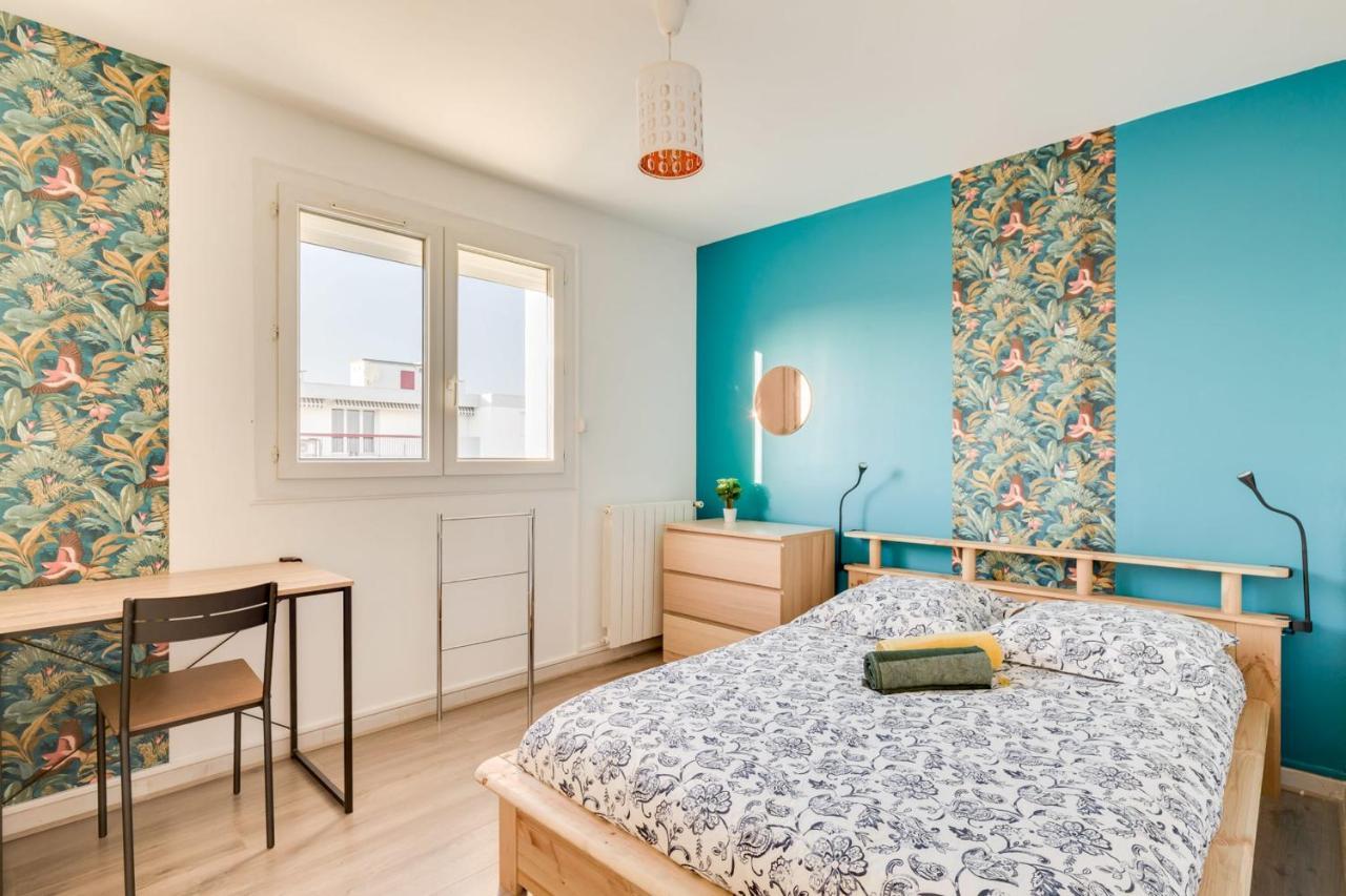 Appartement 2 Chambres, Dernier Etage, Parking Gratuit Dans Residence, Balcon & Coucher De Soleil 몽펠리에 외부 사진